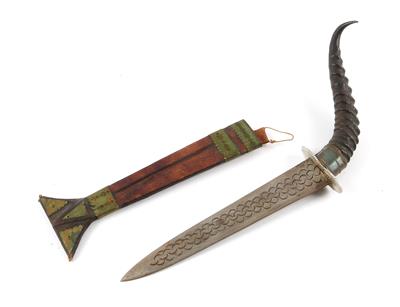 Afrikanischer Dolch, - Antique Arms, Uniforms and Militaria