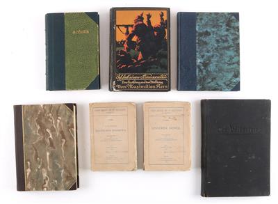 Konvolut von 17 Büchern zum Thema k. u. k. Armee, bzw. 1. Weltkrieg, - Historische Waffen, Uniformen, Militaria