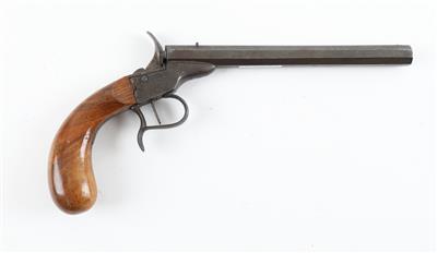 Salonpistole nach dem Patent Flobert vom Jahr 1845, - Starožitné zbraně