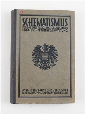 Schematismus für das Österreichische Bundesheer und die Bundesheeresverwaltung, Jahrgang 1928, - Starožitné zbraně