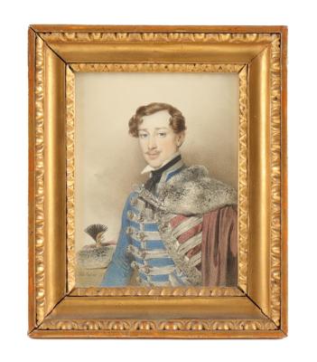 Johann Nepomuk Ender (Wien 3. November 1793 - 16. März 1854) österreichischer Porträtmaler und Kupferstecher, - Antique Arms, Uniforms & Militaria