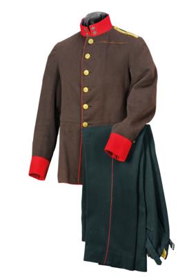 Uniform für einen Oberleutnant der k. u. k. Artillerie - Historische Waffen, Uniformen & Militaria