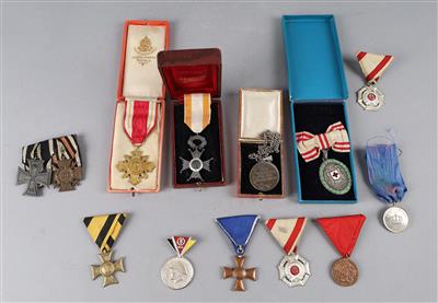 Großes Medaillen-Konvolut, - Historische Waffen, Uniformen, Militaria