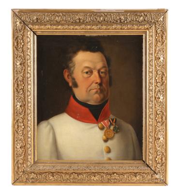 Ölportrait des Johann von Körössy, - Historische Waffen, Uniformen und Militaria