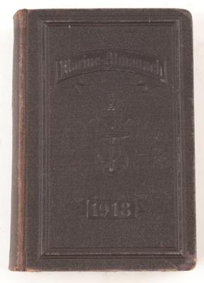 Almanach für die k. u. k. Kriegsmarine 1918, - Historische Waffen, Uniformen und Militaria