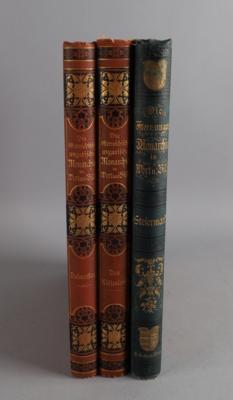 Konvolut von 3 Bänden des sog. 'Kronprinzenwerks', - Antique Arms, Uniforms and Militaria