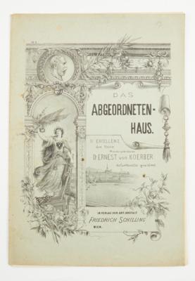 Mappe 'Die Krönungsfeierlichkeiten in Budapest am 30.12.1916'. - Antique Arms, Uniforms and Militaria