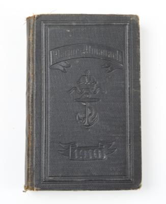 Marine-Almanach der k. u. k. Kriegsmarine, Jahrgang 1910 - Antique Arms, Uniforms and Militaria