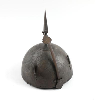 Indopersischer Helm Kulah khud, - Historische Waffen, Uniformen & Militaria