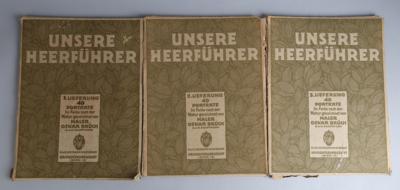 Oskar Brüch, 'Unsere Heerführer', - Antique Arms, Uniforms and Militaria