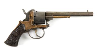 Lefaucheux-Revolver, - Historische Waffen, Uniformen & Militaria