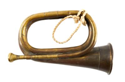 Österreichisches Signalhorn, - Armi d'epoca, uniformi e militaria