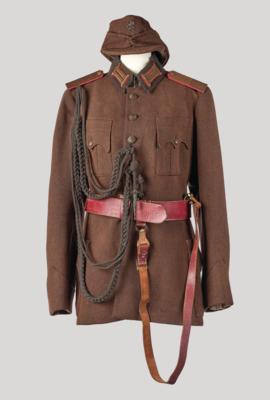 Uniform für einen Stabsoffizier der Infanterie der königlich bulgarischen Armee um 1940, - Historische Waffen, Uniformen und Militaria