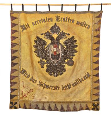 Patriotischer Wandbehang um 1914, - Starožitné zbraně