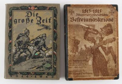 Konvolut von 2 militärischen Büchern: - Armi d'epoca, uniformi e militaria