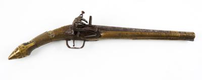 Miqueletschloss-Pistole, - Antique Arms, Uniforms and Militaria