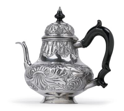 A teapot from Haarlem, - Silver