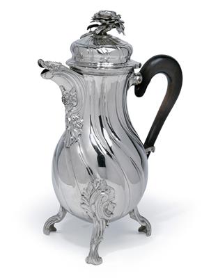 A coffee pot from Mons - Silver