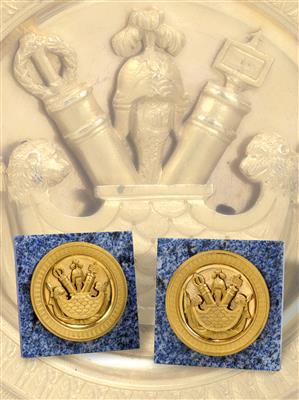 A pair of trophy plaques from Russia - St?íbro
