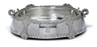 A jardinière from Vienna, - Silver