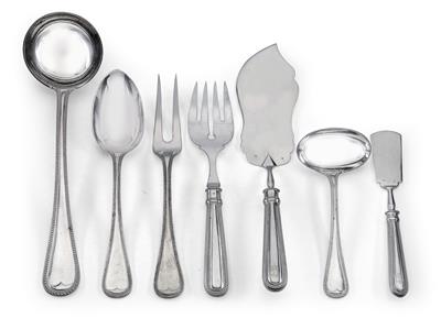 A cutlery service for 12 individuals, from Vienna, - St?íbro