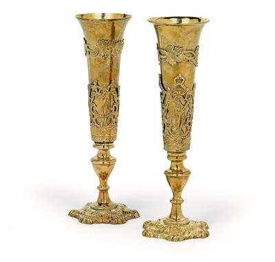 Two champagne flutes from Moscow - St?íbro