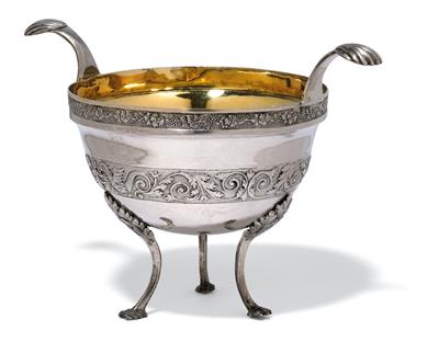 A bowl from Augsburg, - Stříbro