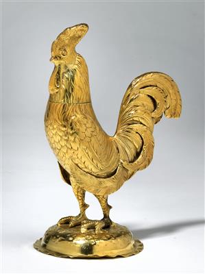 A figure of a rooster, - Stříbro