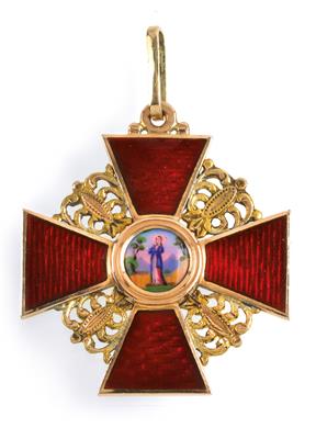 Imperial Russian Order of St. Anne, - Argenti