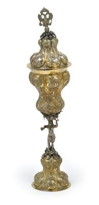 A lidded goblet from Moscow, - Silver