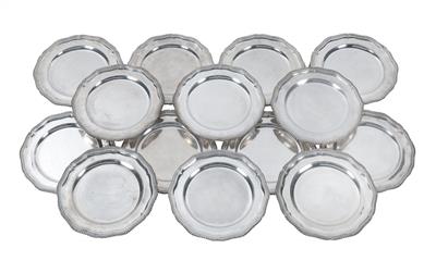 25 place settings from Sheffield, - Silver
