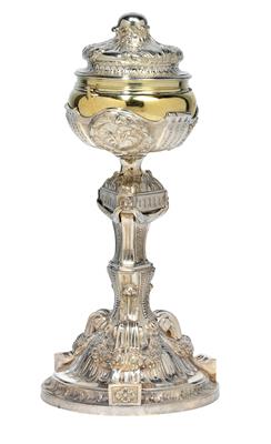 A ciborium, - Stříbro