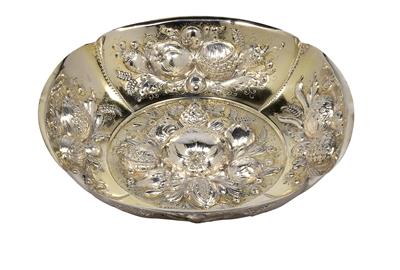 A fruit bowl, - Silver