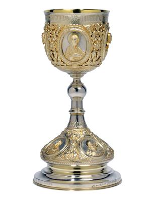 A goblet from Moscow, - Stříbro