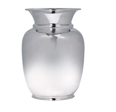 Italienische Vase, - Silber