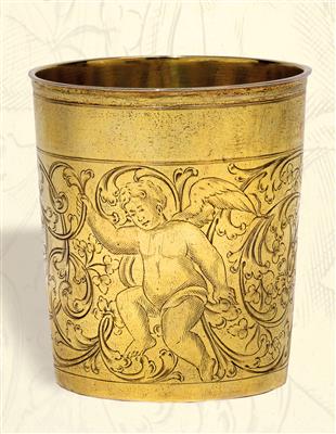 A cup from Augsburg, - Silver