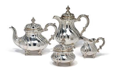 A tea- and coffee service from Germany, - Stříbro