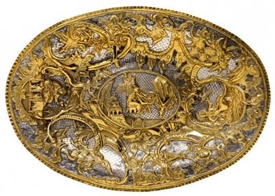 A Rococo bowl from Moscow, - Silver
