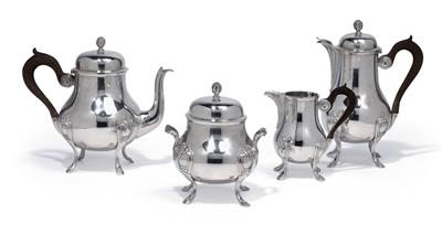 A tea and coffee service from Paris, - Silver