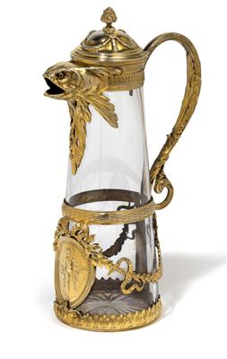 Paris wine jug, - Silver