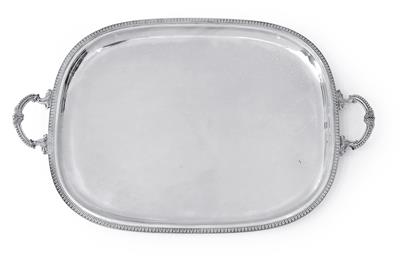 A tray from Italy, - Silver