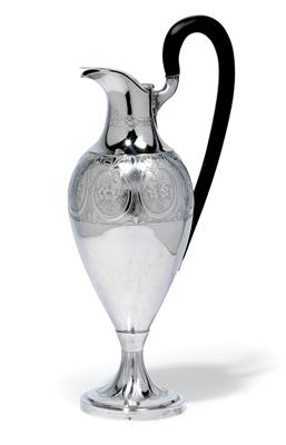 A neoclassical pitcher from Vienna, - Stříbro