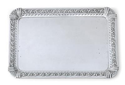 A tray from Vienna, - Stříbro