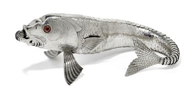 A figure of a fish, - Stříbro