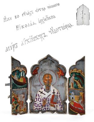 A triptych from Moscow, - Stříbro