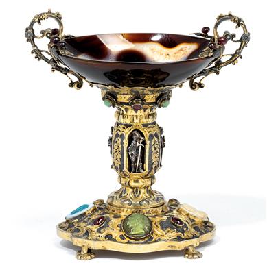 A centrepiece bowl from Vienna, - Stříbro