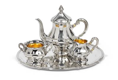 A tea service from Vienna, - Silver