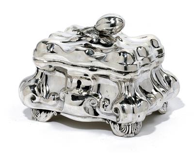 A sugar bowl from Vienna, - Silver