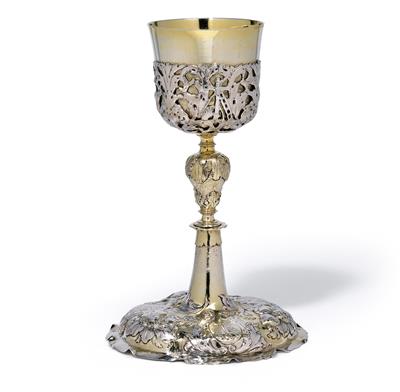 A goblet from Augsburg, - Stříbro a Ruské stříbro