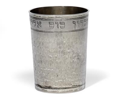 A Passover cup from Nürnberg, - Stříbro a Ruské stříbro